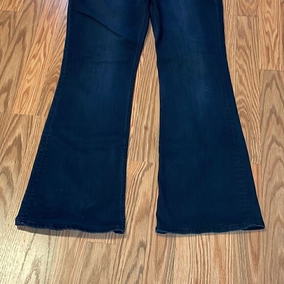 Tommy Hilfiger Dark Blue Bootcut Jeans, stretch, 8 - Picture 3 of 10